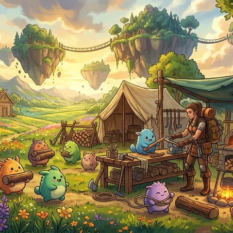 Arte de Palworld