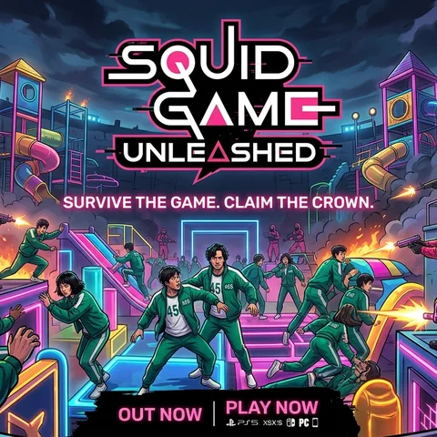 Arte de Squid Game: Unleashed