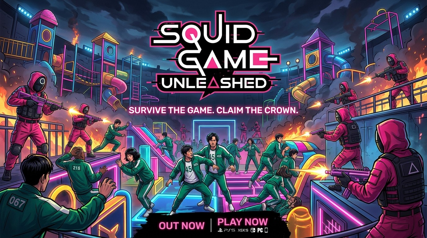 Arte de Squid Game: Unleashed